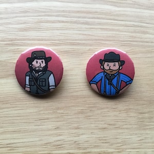 RDR2 Inspired Badges- (Set or Individual)