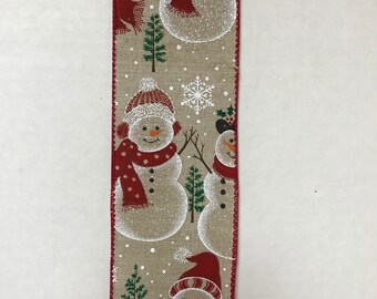 christmas ribbon etsy