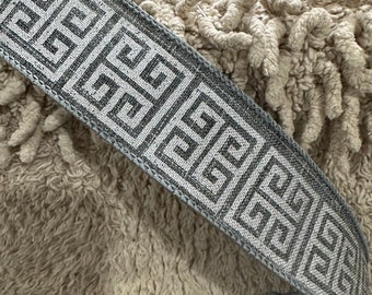 Greek keys ribbon spring ribbon wreath attachment wreath supplies craft supplies ribbon wreath decor wreath ribbon summer ribbon wreath embe