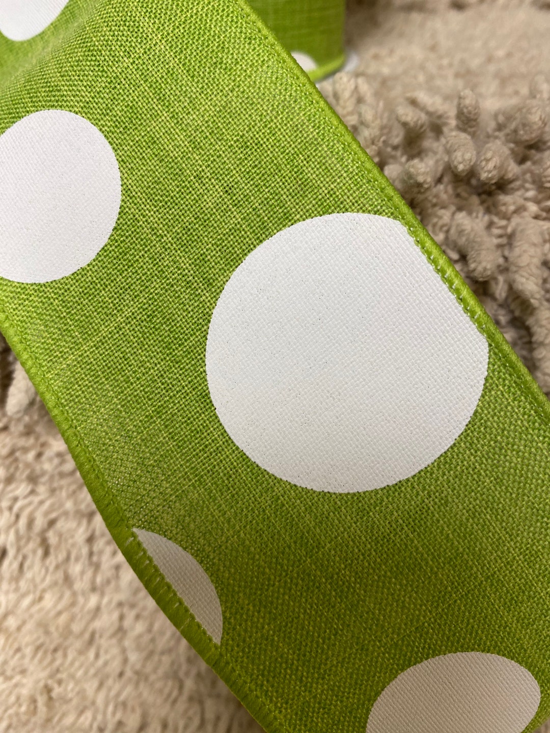 Polka Dot Ribbon Big Dot Ribbon Wreath Ribbon Wreath Supplies Craft ...