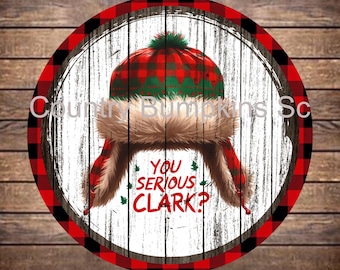 You serious Clark farmhouse decor wreath sign wreath attachment wreath supplies craft supplies metal sign wreath