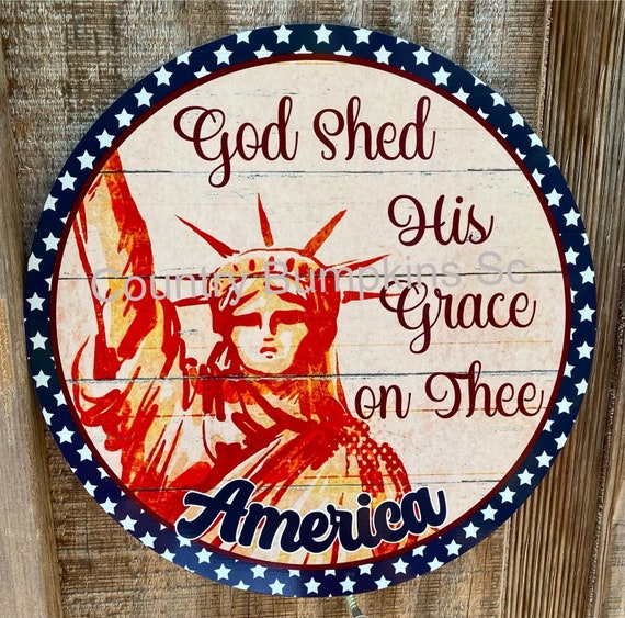 God bless this home sign wreath sign wreath attachment wreath supplies  craft supplies metal sign wreath