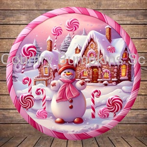 Gingerbread House sign farmhouse decor wreath sign wreath attachment wreath supplies craft supplies metal sign wreath