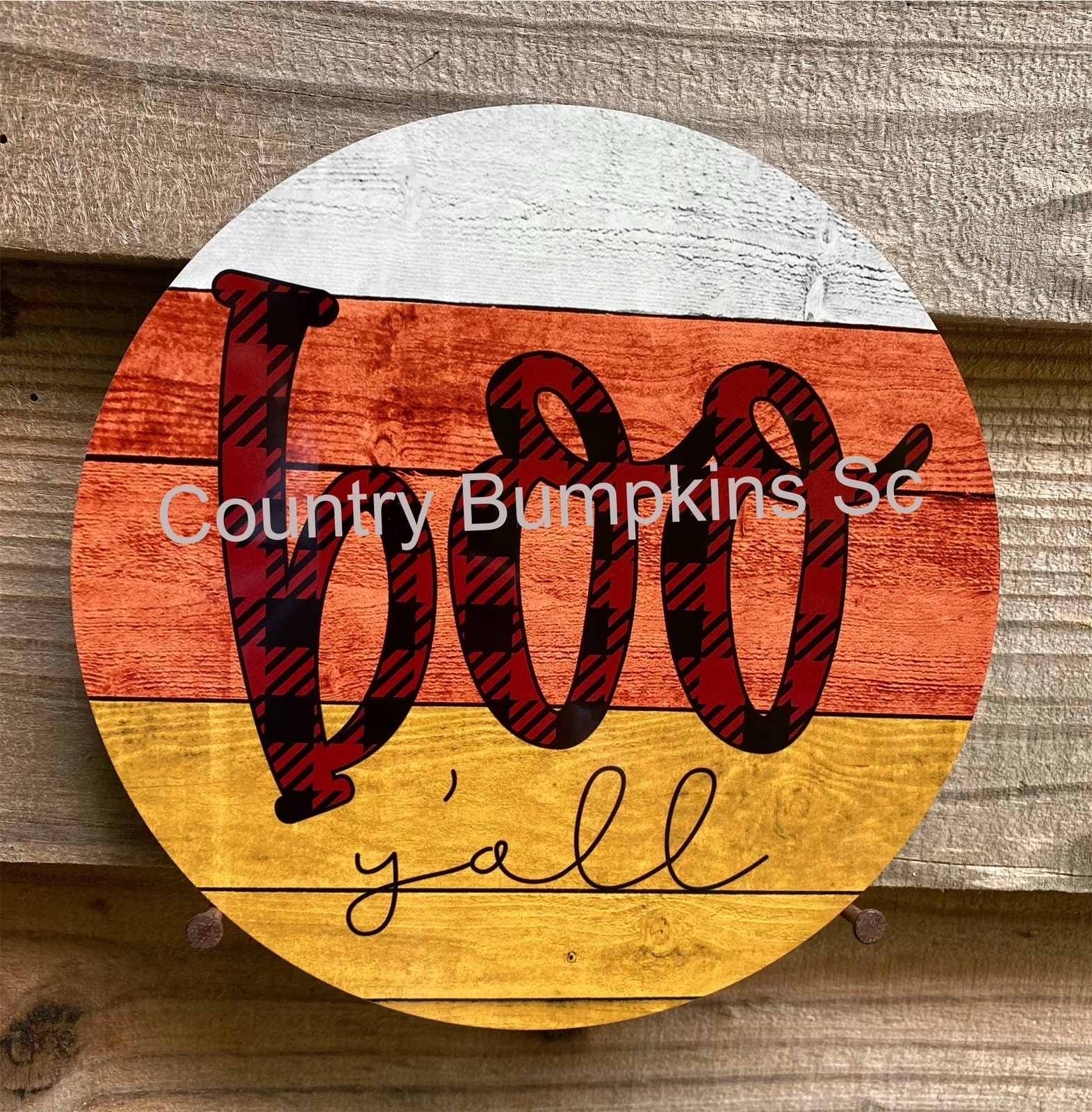 Rustic Boo Sign Boo Sign Farmhouse Decor Wreath Sign Wreath Attachment Wreath Supplies ...
