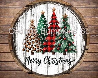Merry Christmas  farmhouse decor wreath sign wreath attachment wreath supplies craft supplies metal sign wreath