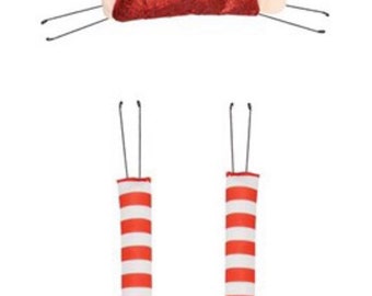 Elf wreath kit wreath decor wreath attachment plush wreath kit wreath supplies craft supplies wreath center wreath blank baby wreath