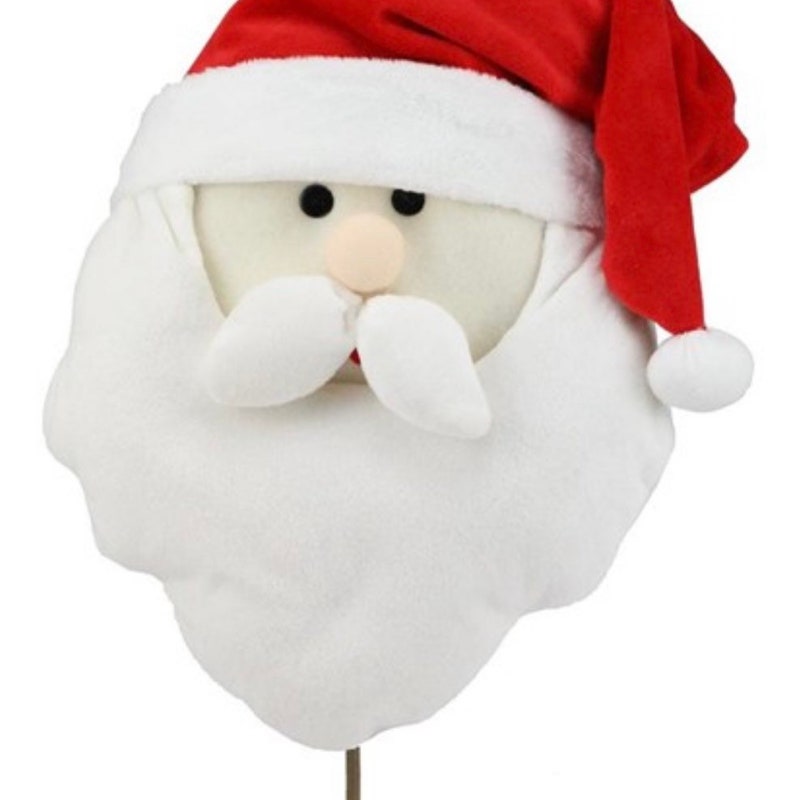 Santa Head Tree Topper