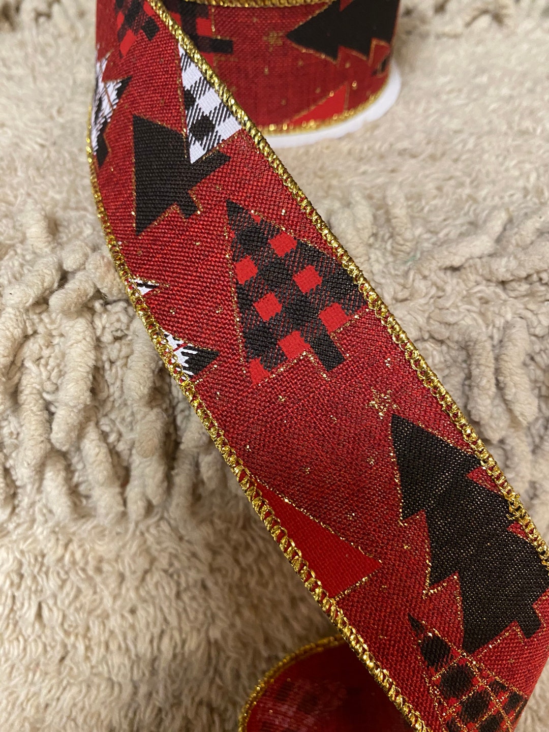 Christmas Ribbon Wreath Ribbon Wreath Supplies Ribbon Craft Supplies ...