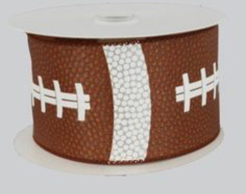 wreath supplies bulk ribbon craft supplies wreath ribbon sports ribbon,football wreath ribbon Football ribbon