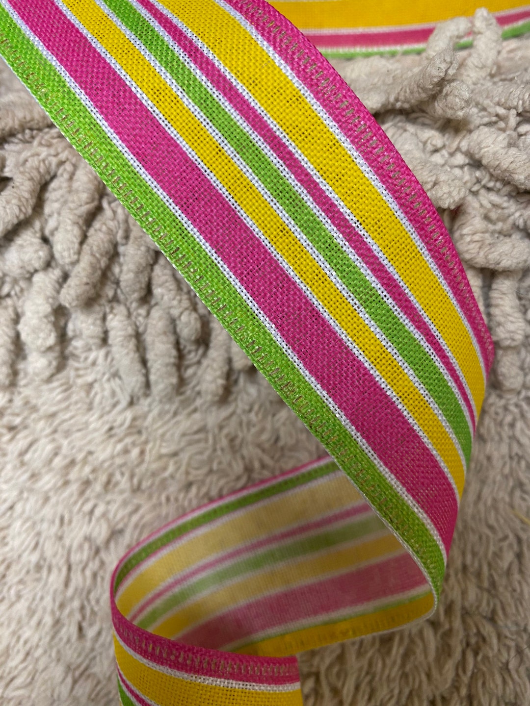 Spring Ribbon Ribbon Summer Ribbon Wreath Ribbon Wreath Supplies Ribbon
