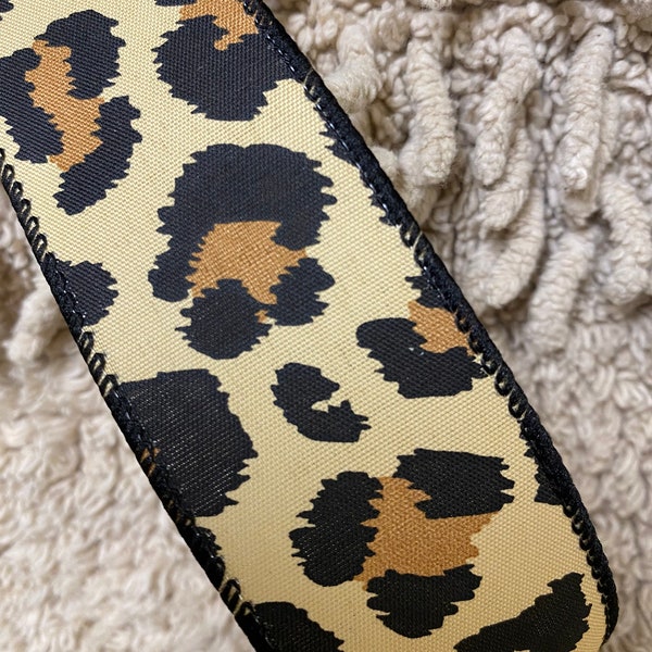 Cheetah Print Ribbon - Etsy