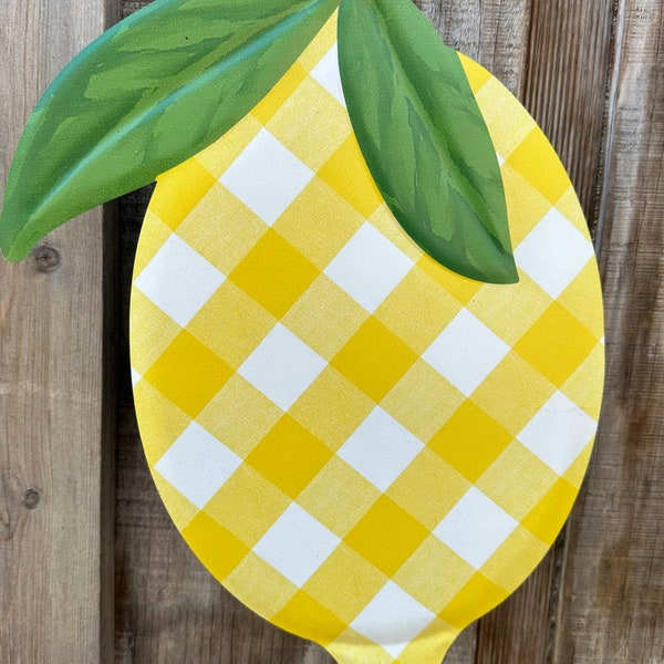 Lemon sign wreath attachment wreath decor wreath supplies craft supplies wreath center sign wreath sign wreath blank metal sign