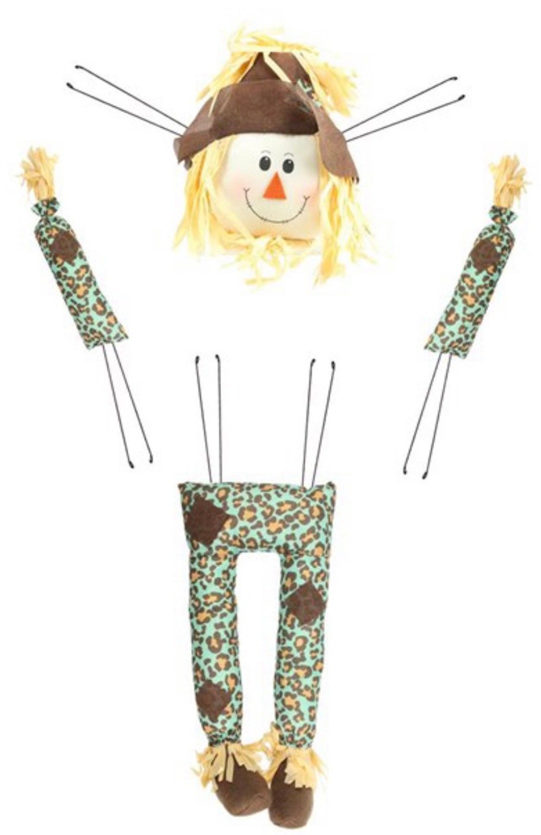 Scarecrow Wreath Kit, Scarecrow Decor, Craft Supplies, Wreath Supplies