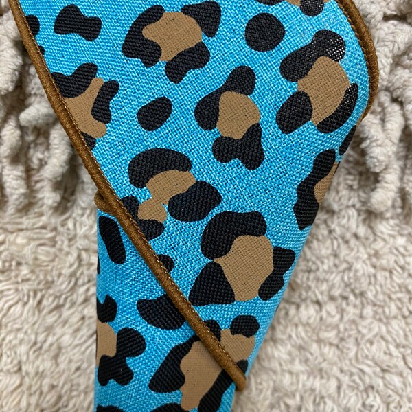 Cheetah Print Ribbon - Etsy