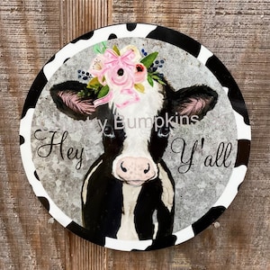 Hey y’all farmhouse decor wreath sign wreath attachment wreath supplies craft supplies metal sign wreath center