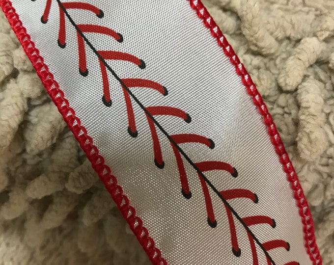 Baseball Ribbon, Sports Ribbon, Bulk Ribbon, Ribbon, Wreath Ribbon ...