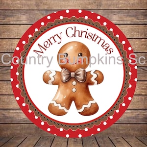 Gingerbread  sign farmhouse decor wreath sign wreath attachment wreath supplies craft supplies metal sign wreath