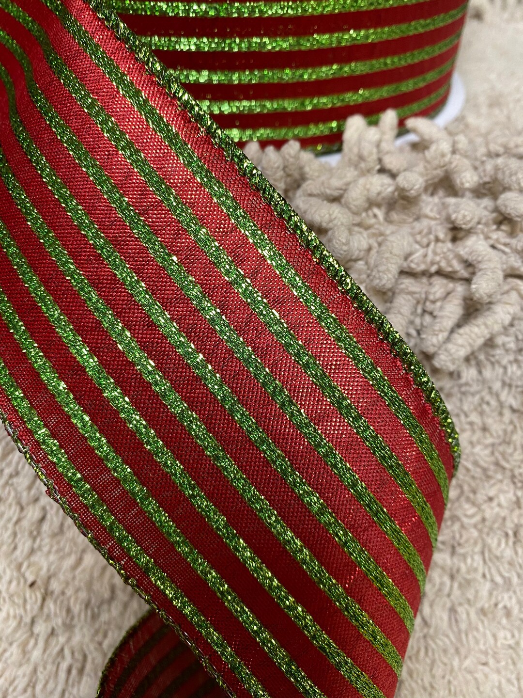 Christmas Ribbon Wreath Ribbon Wreath Supplies Ribbon Craft Supplies