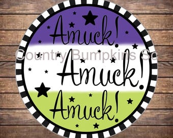 Amuck amuck wreath sign wreath attachment wreath supplies craft supplies metal sign