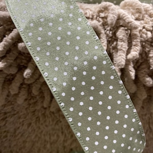 Micro dot ribbon polka dot ribbon wreath ribbon wreath supplies craft supplies ribbon pink ribbon spring ribbon wreath attachment wreath dec