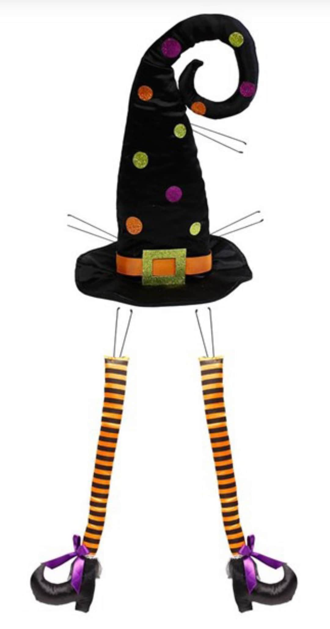 Witch Wreath Kit Wreath Decor Wreath Attachment Plush Wreath Kit Wreath