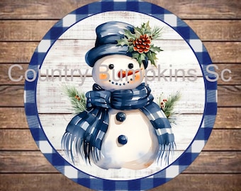 Snowman sign farmhouse decor wreath sign wreath attachment wreath supplies craft supplies metal sign wreath