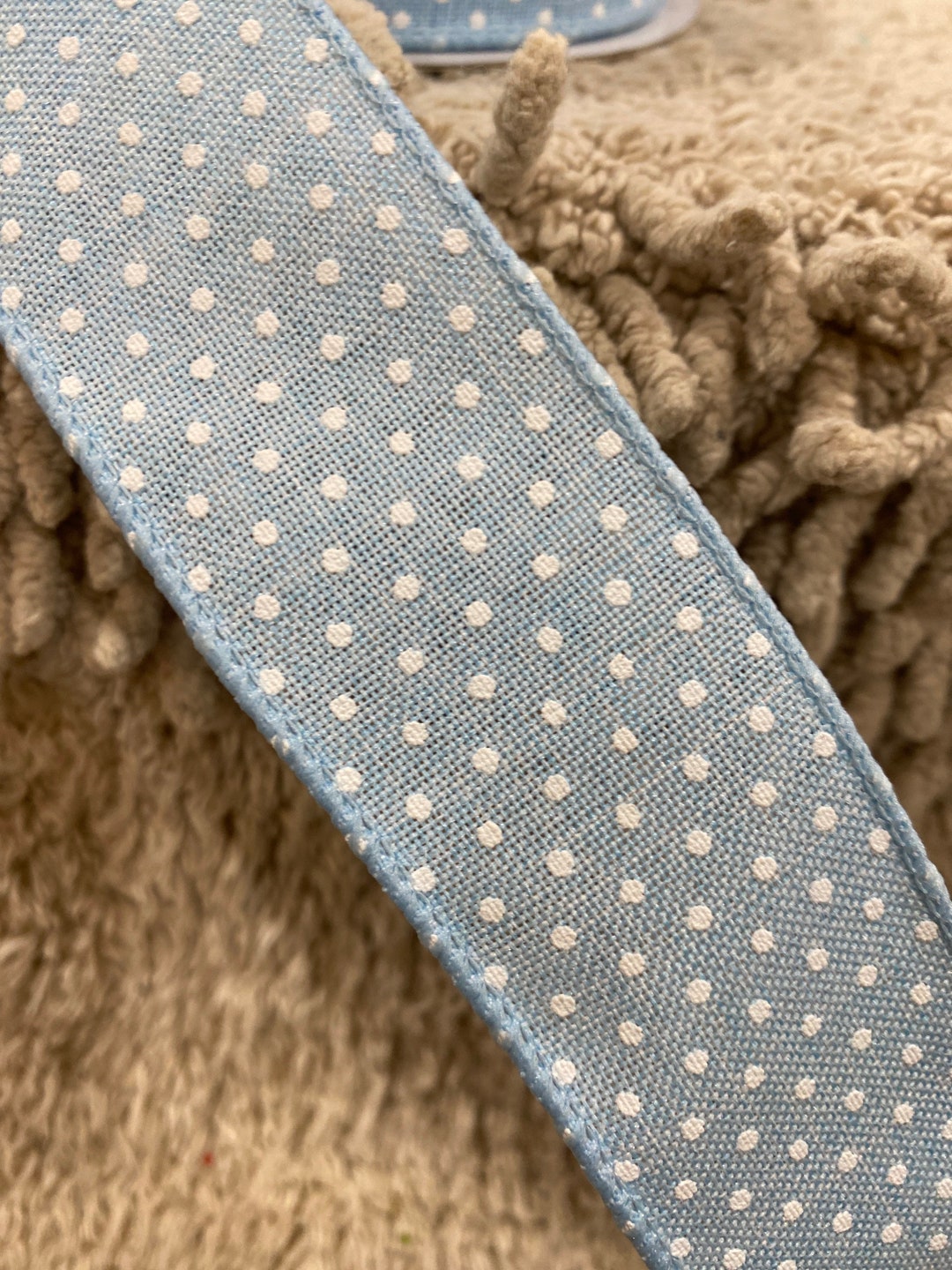 Micro Dot Ribbon Polka Dot Ribbon Wreath Ribbon Wreath Supplies Craft ...