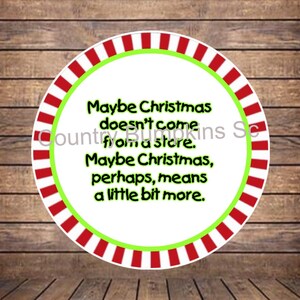 Maybe Christmas doesn’t come from a store farmhouse decor wreath sign wreath attachment wreath supplies craft supplies metal sign wreath