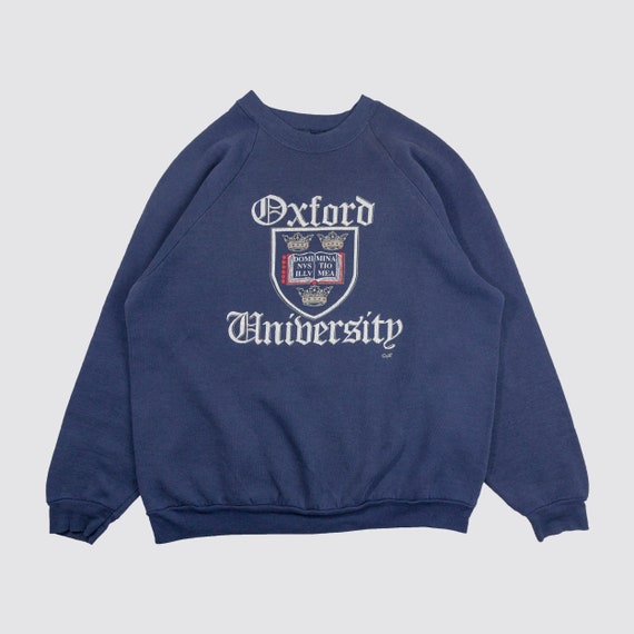 90s OXFORD UNIVERSITY SWEATSHIRT Oxford University Raglan Pullover 
