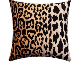 Leopard Pillow Etsy