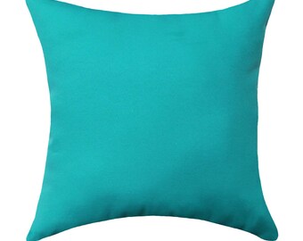 turquoise pillows etsy