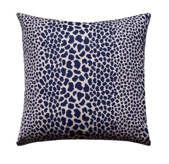 Kaufmann Cheetah Decorative Pillow Cover Animal Print Throw Etsy