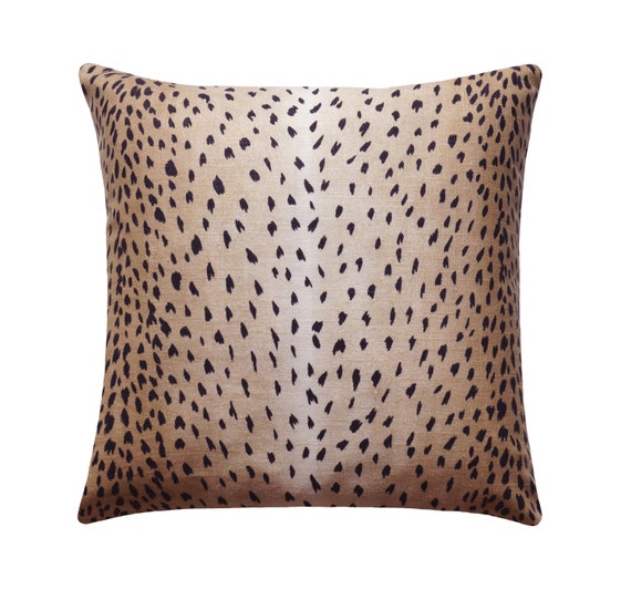 fawn throw pillow