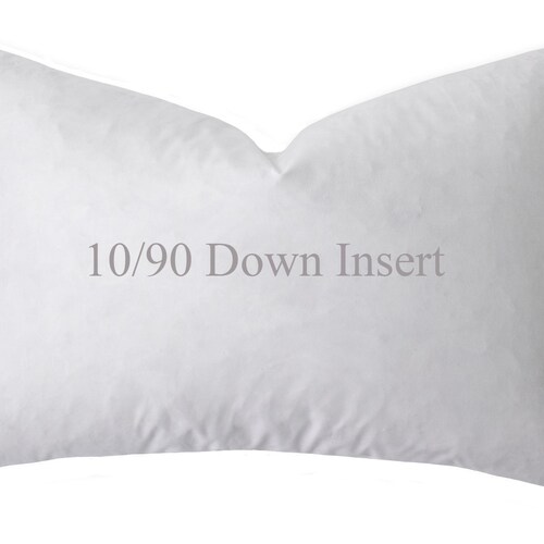 Feather/down Pillow Insert 10/90 Down Pillow Inserts 12x20 Etsy