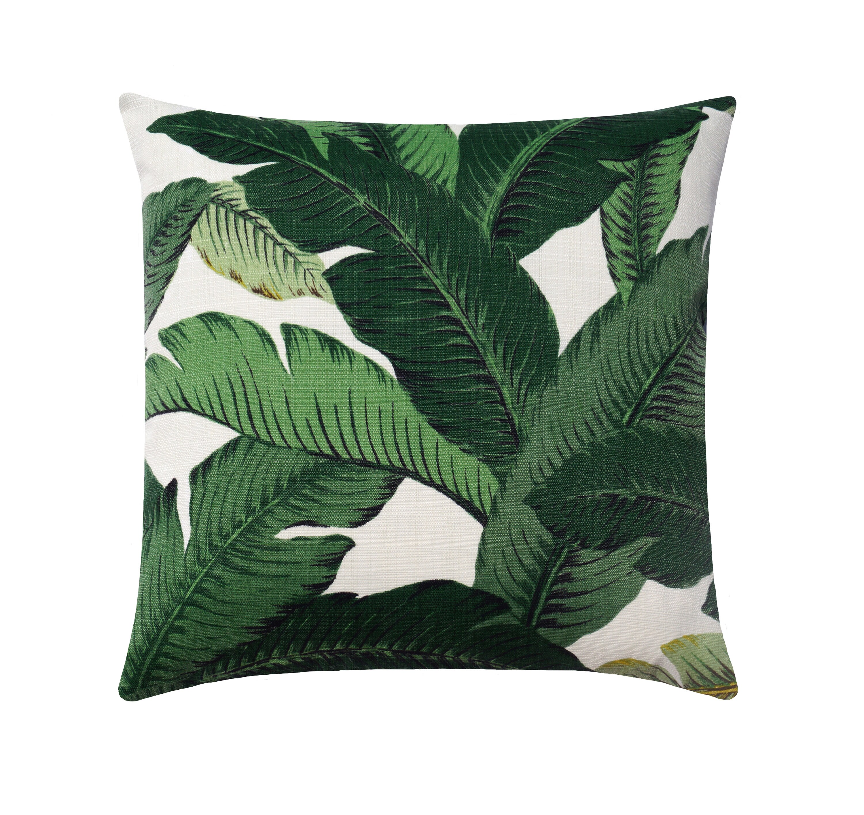 banana leaf throw pillow