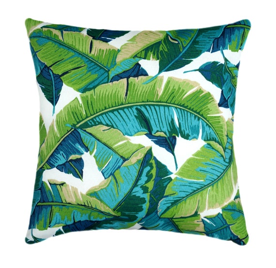palm leaf pillow cases