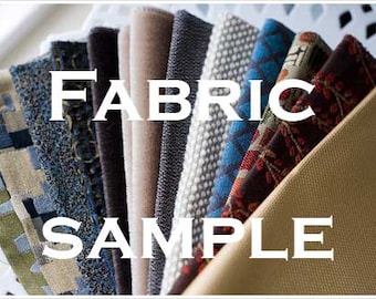 Fabric Swatch - Try before you buy! Include link of the fabric sample you wish to get in NOTE TO SELLER