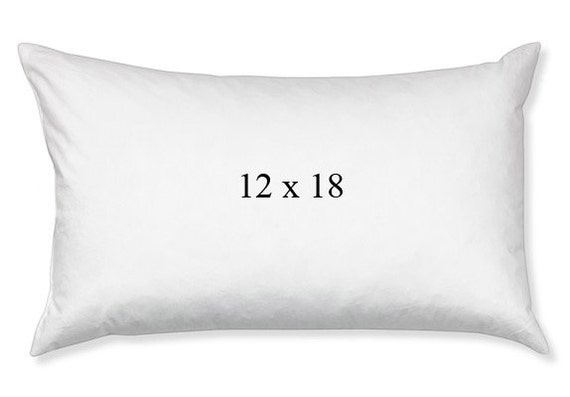 Down-Alternative 18x12 Pillow Insert + Reviews