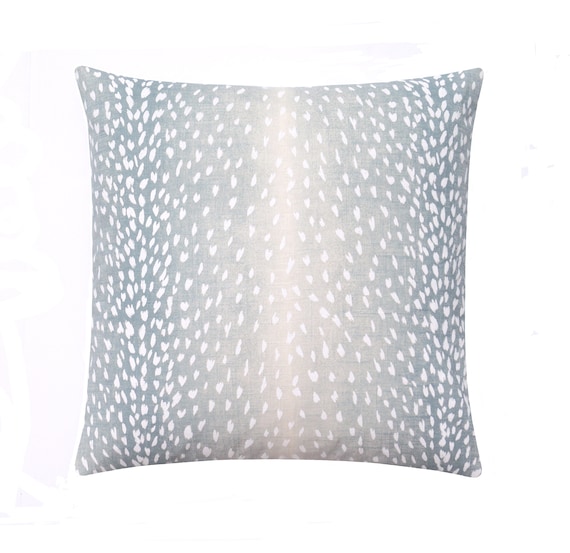 blue antelope pillow