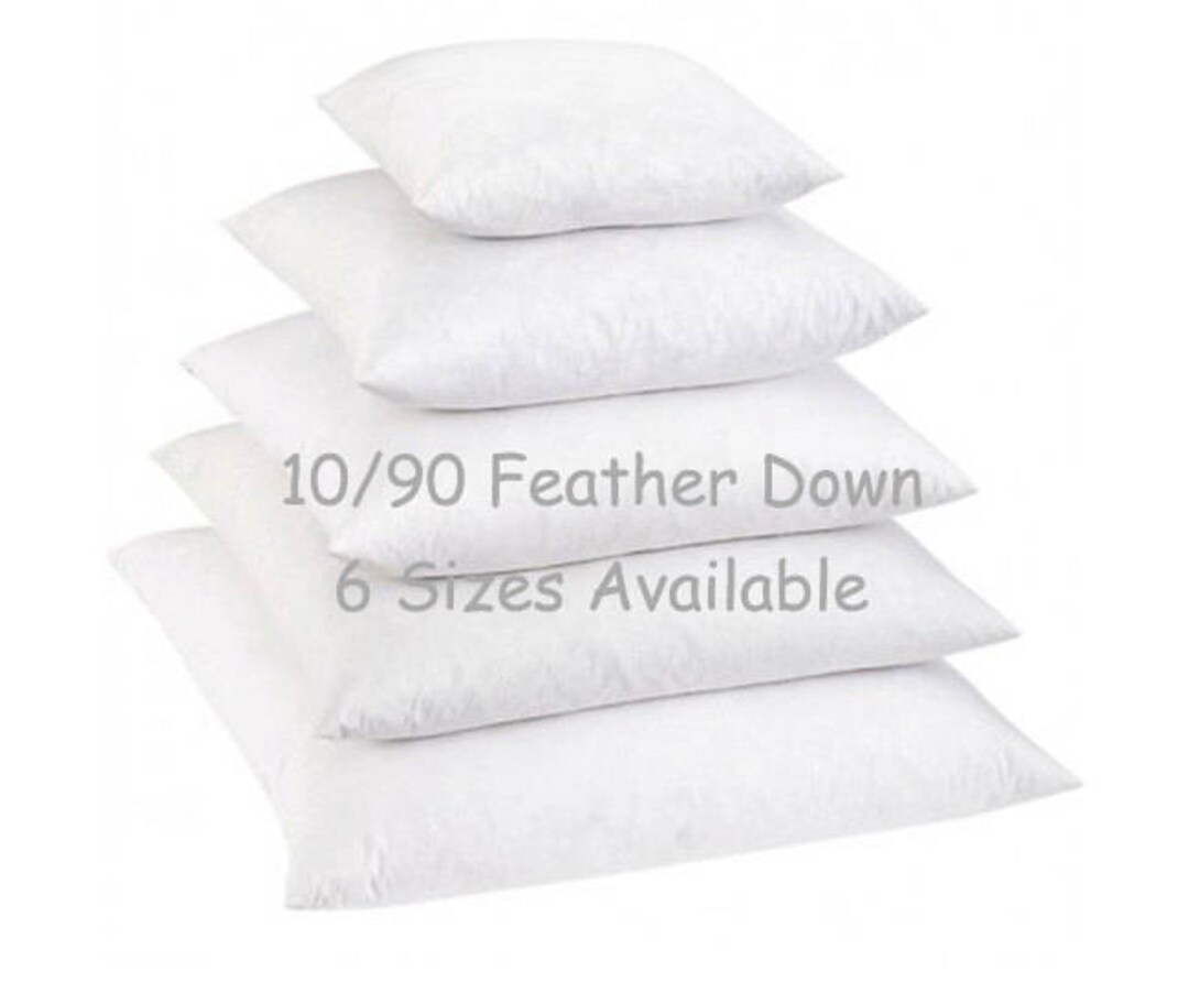 R-TEX Down/Feather Pillow Inserts 10/90 with Cotton Cover