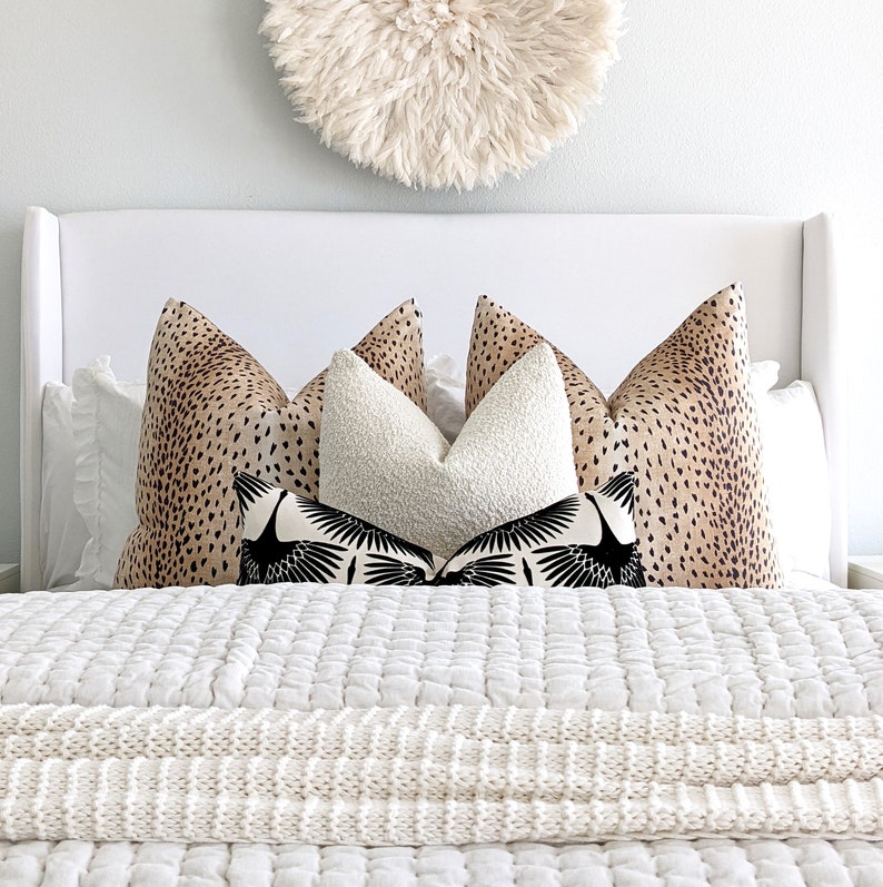 Fawn Pillow Cover Deer Pillow Animal Pillow Cover Antelope Etsy