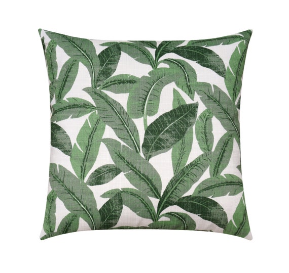 leaf outdoor pillow