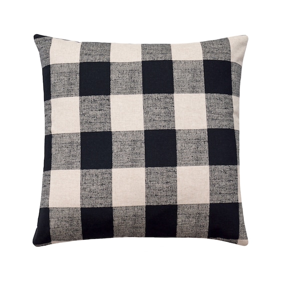 Buffalo Check Zippered Pillow Cover Buffalo Check Pillow Covers, Plaid