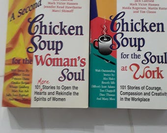 Set of 2 Chicken Soup for the soul books