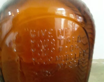 Log Cabin syrup bottle Bicentennial Statue of Liberty