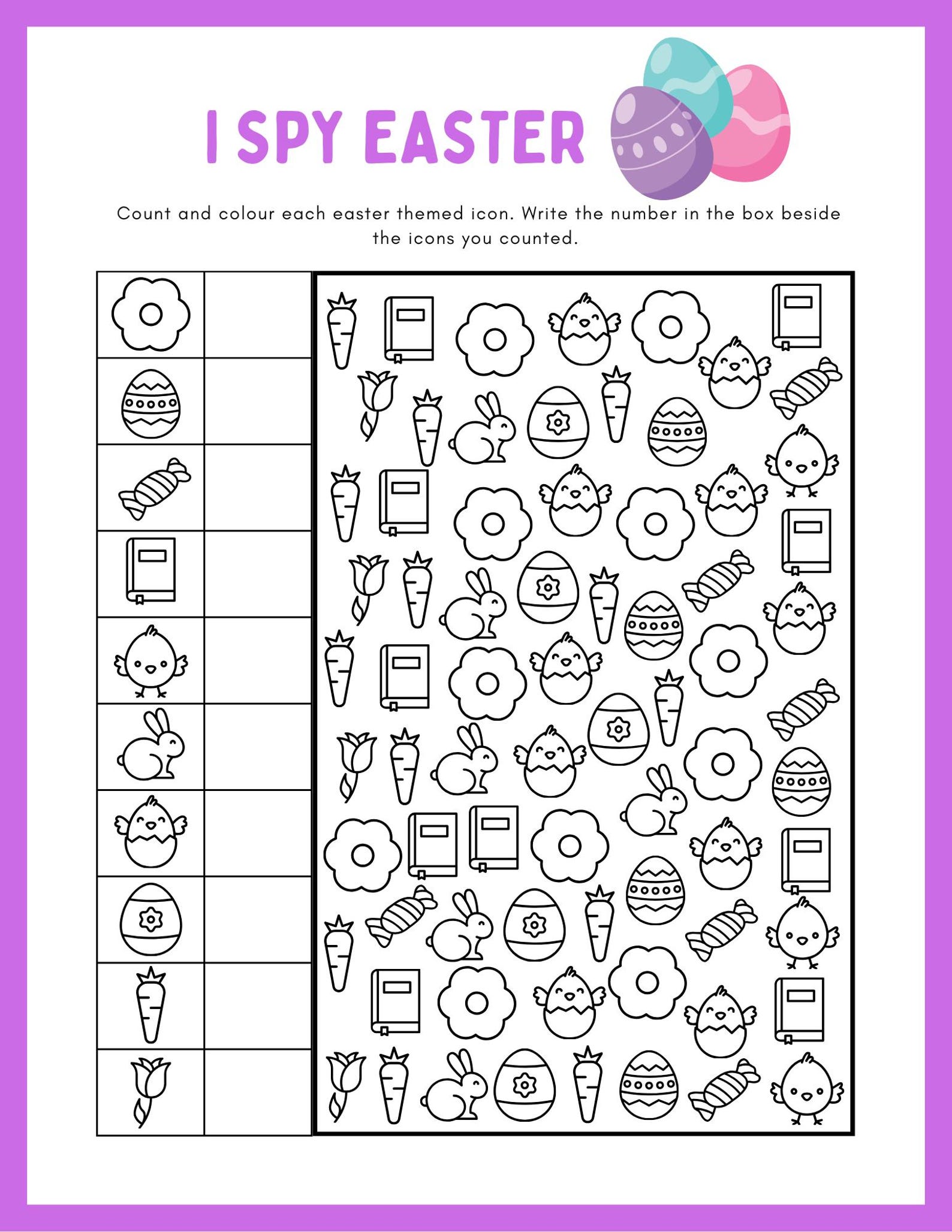 Editable Easter Game, Kids Easter, Flyer - Etsy