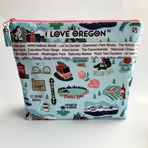 Bend Oregon Heart Small Canvas Tote Bag