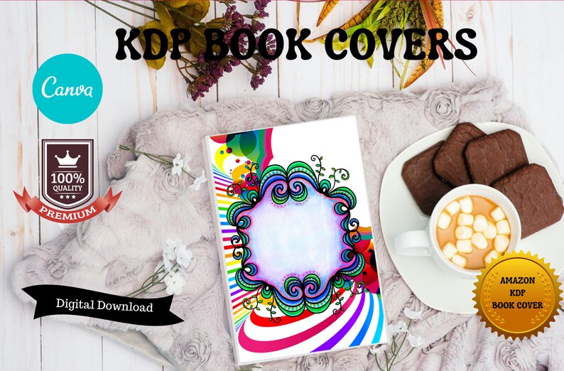 Detailed Kdp Coloring Book Abstract Digital Art Detailed Kdp Coloring Book Abstract Digital Art