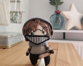 Crochet Pattern, Ticci-Toby Creepypasta Crochet Pattern, Creepypasta Ticci-Toby Amigurumi Crochet Pattern, Unique Crochet Pattern