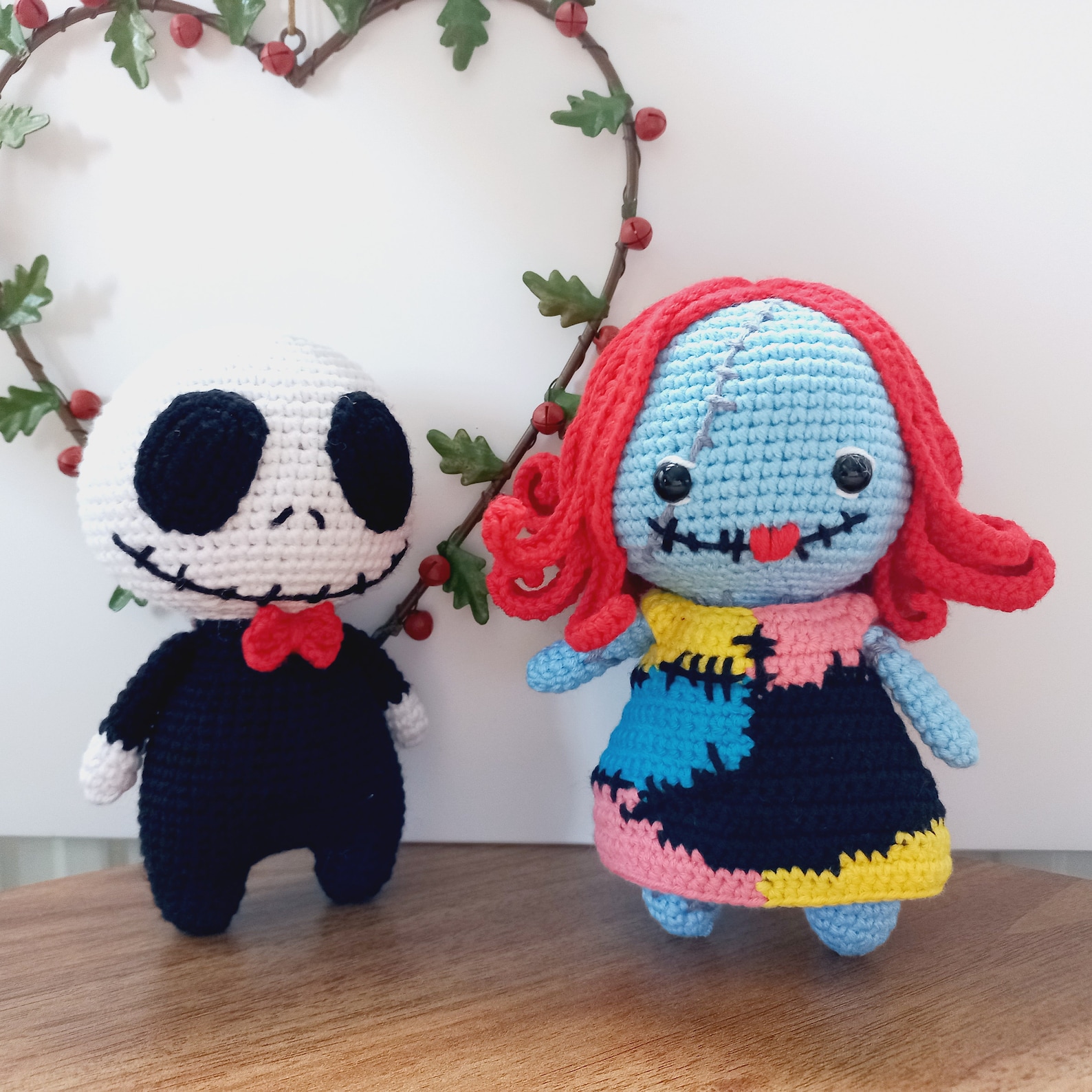 Jack and Sally Crochet Patterns Sally Jack Nightmare Before Etsy
